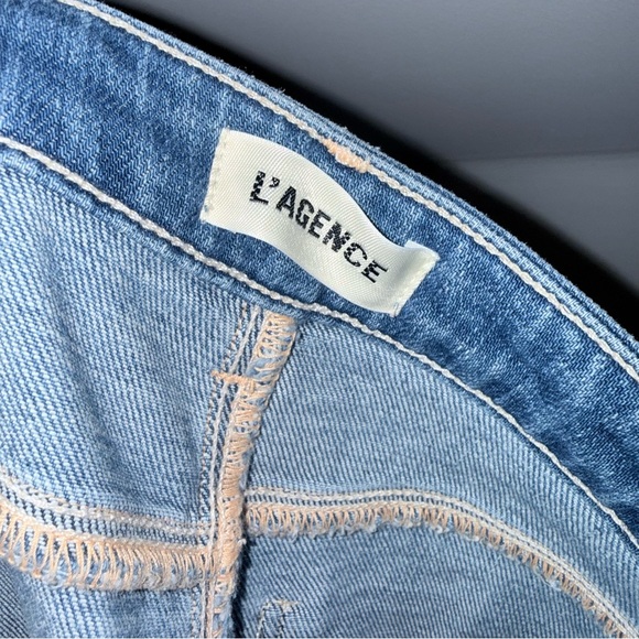 L’AGENCE Scottie Wide-Leg Jeans Size 28 Like New - Picture 5 of 9